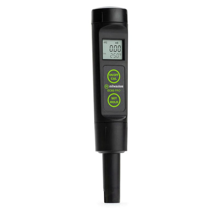 Medidor de conductividad / TDS / temperatura de bolsillo con electrodo reemplazable EC60
