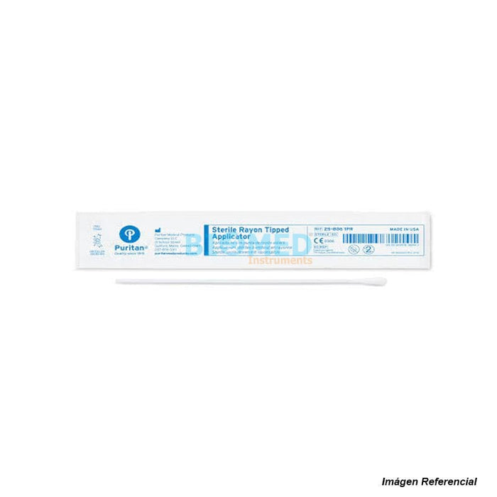 Hisopos De Rayon Esteril 50 Unid para Muestras Bucales
