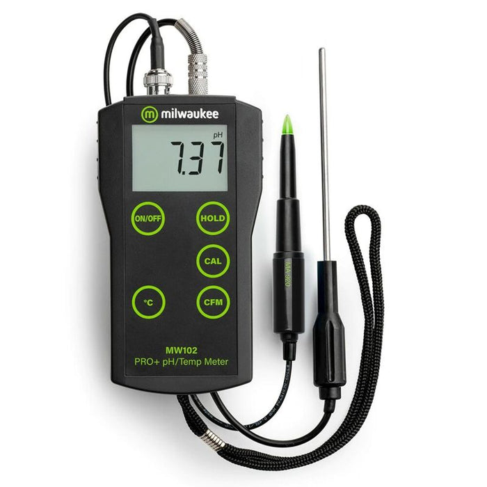 Medidor de pH / temperatura portátil para alimentos MW102-FOOD