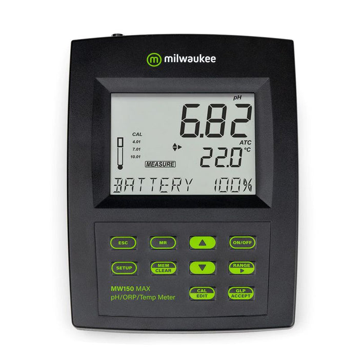 Medidor de pH / ORP / temperatura de Mesa MW150