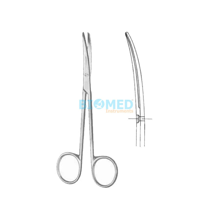 Tijeras Metzenbaum Punta Roma/Roma Curvo 25 Cm Rss