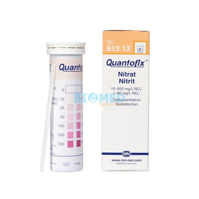 Tiras Para Nitratos 0-500Mg Y Nitritos 0-80Mg 100 Unid Macherey Nagel