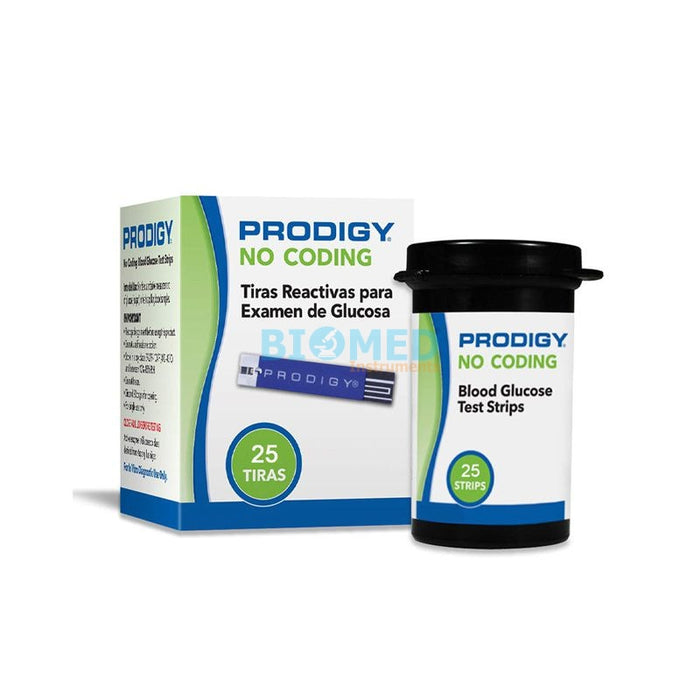 Tiras Reactivas Para Glucometro Prodigy X50 Unds
