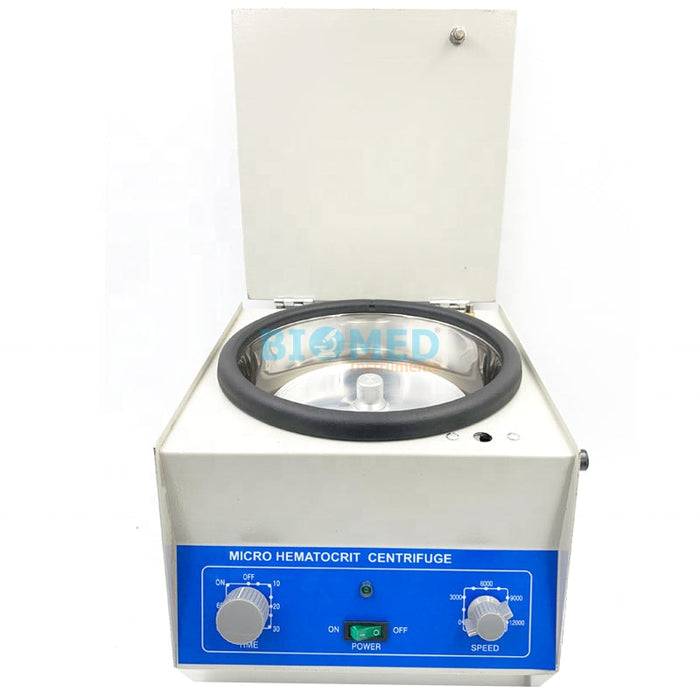 Centrífuga de 24 tubos, hematocrito 12000 RPM