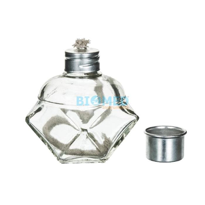 Mechero de alcohol Vidrio hexagonal