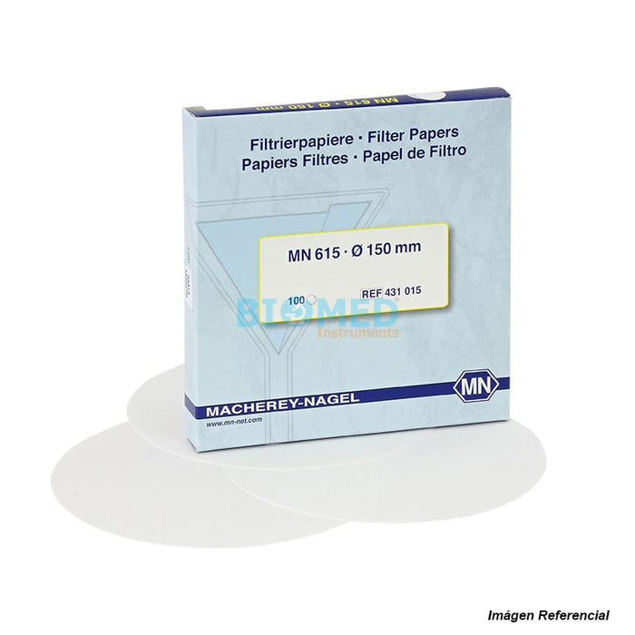 Papel Filtro N°4 18.5 Cm 100Unid Mancherrey N.
