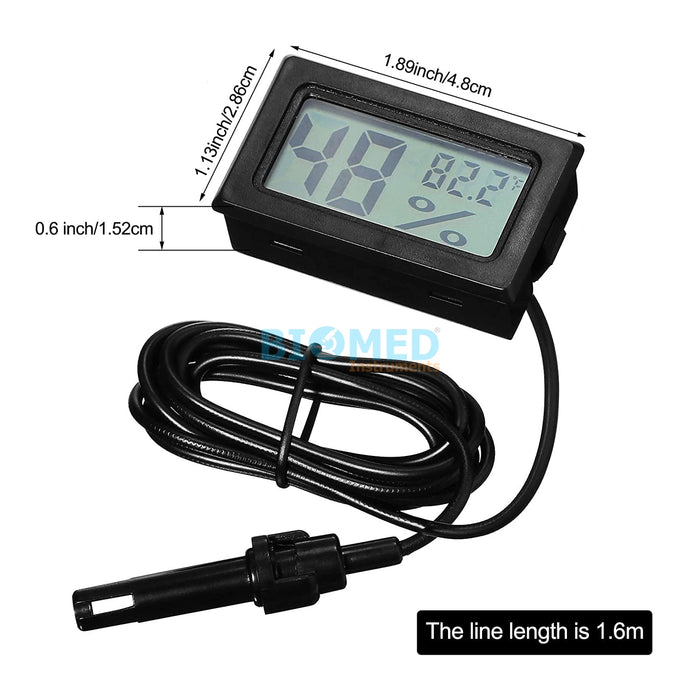 Termohigrómetro con sonda Black Ec