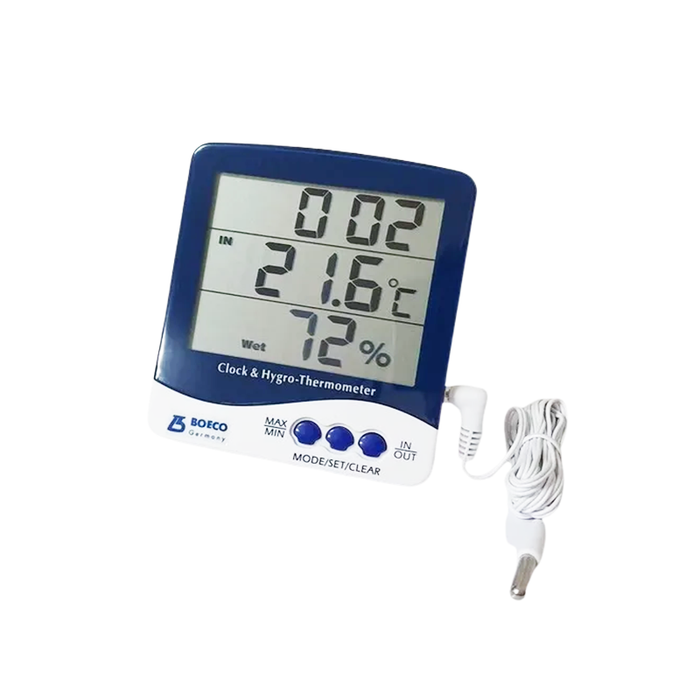 Termohigrómetro Boeco- Medidor de Temperatura y Humedad