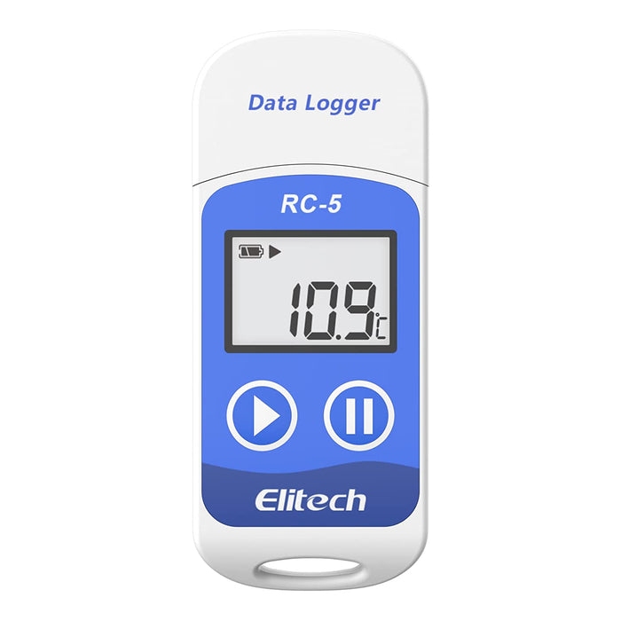Termohigrómetro con Datalogger Temperatura Usb Elitech RC-5