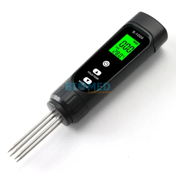 Medidor de Conductividad Suelo/ Humedad / Temperatura , 3 en 1