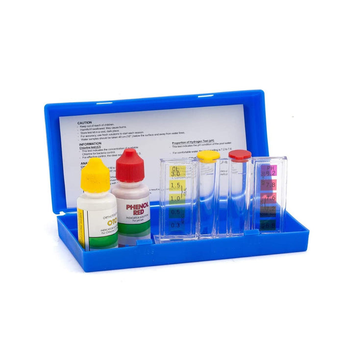 Kit para prueba de cloro y pH
