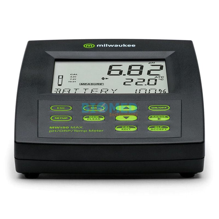 Medidor de pH / ORP / temperatura de Mesa MW150