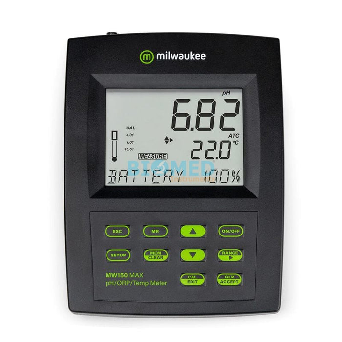 Medidor de pH / ORP / temperatura de Mesa MW150