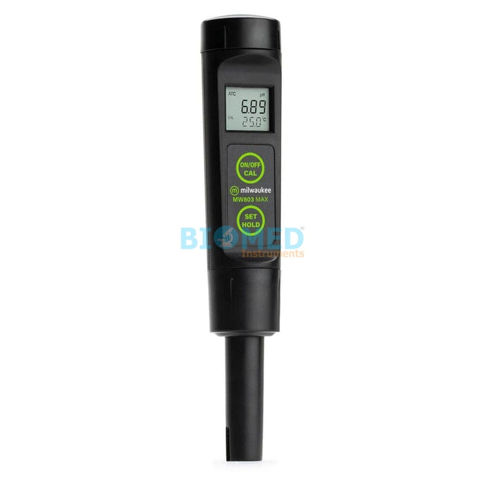 Medidor de pH / conductividad / TDS / temperatura con electrodo reemplazable MW803