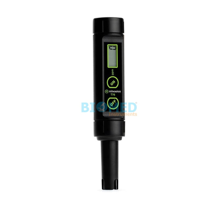 Medidor de TDS a prueba de agua con electrodo reemplazable T76, (rango alto) 0 a 9990 ppm (mg / l)