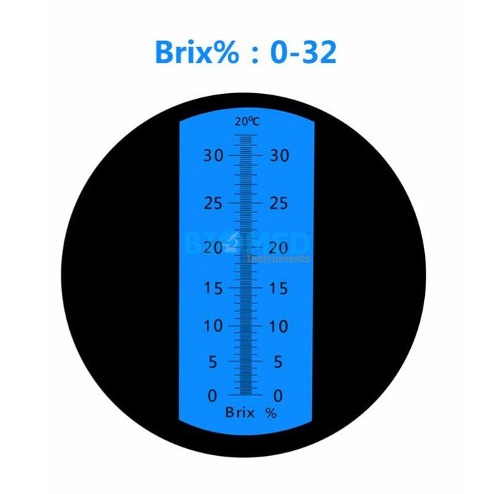 Refractómetro 0-32 % Brix ATC